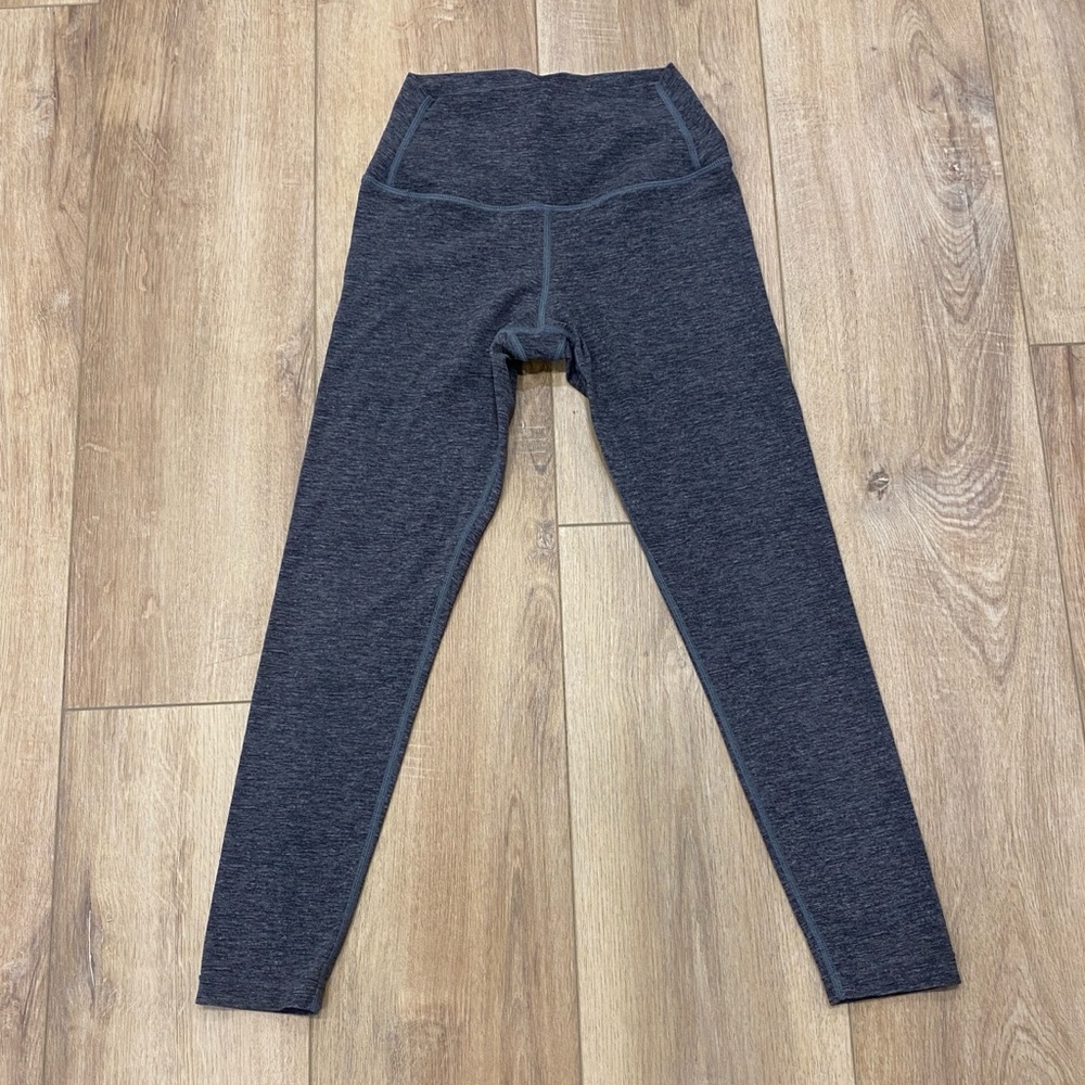 🌟SPLITS59🌟HIGH WAISTED LEGGINGS DARK HEATHER GREY SZ S